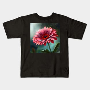 Floral Artwork Designs Kids T-Shirt